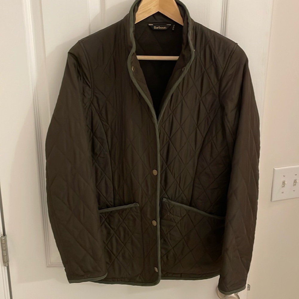Barbour jacket, Size 36, Olive green